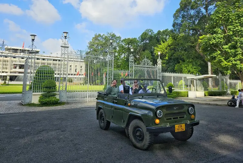 Ho Chi Minh City by Open Air Jeep